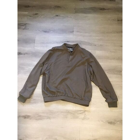 Other - Mens Zero Restriction Gray Golf Quarter‎ Snap Pullover Size Large